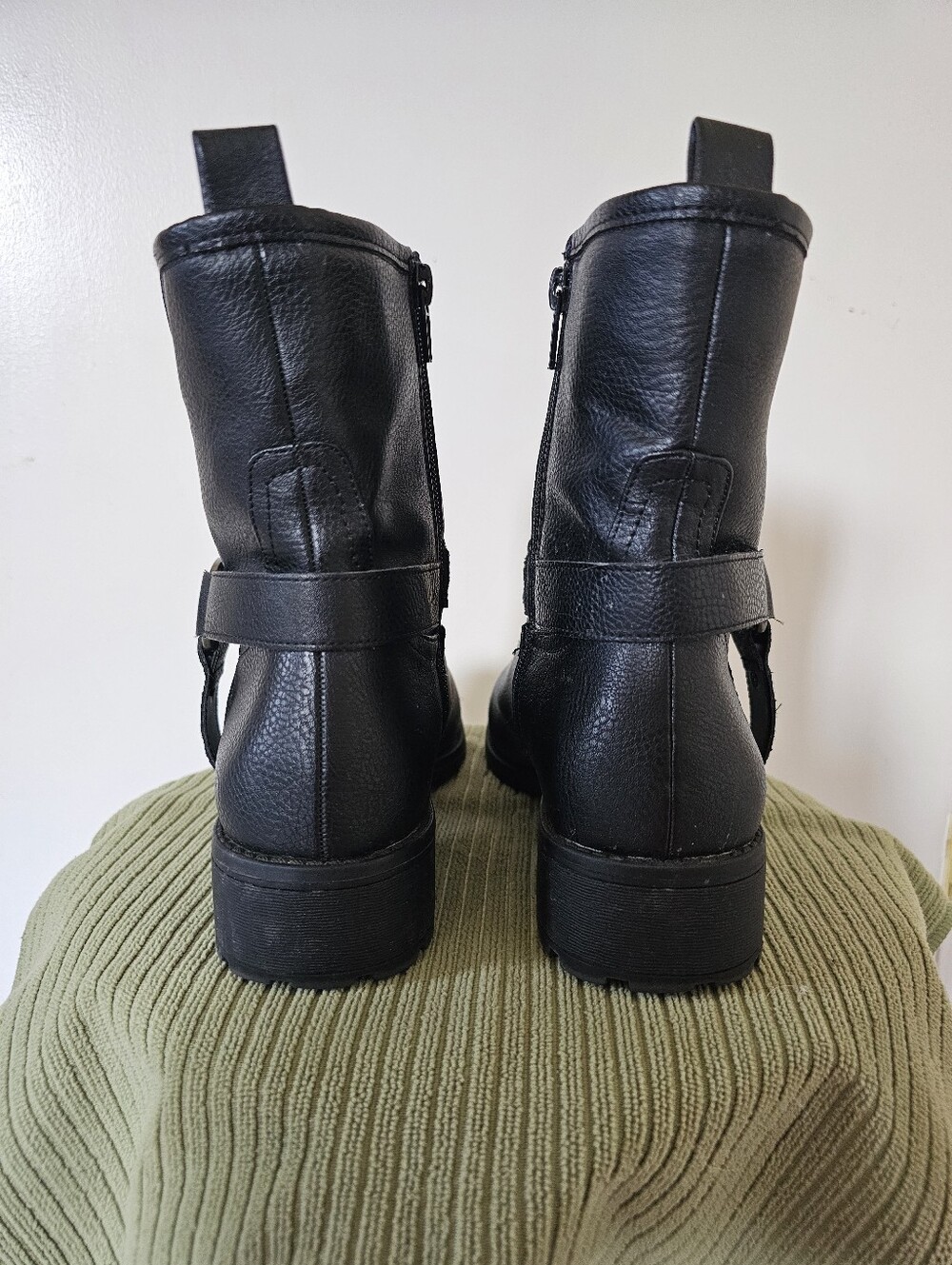 MOTO BOOTS - Faux Leather - Picture 5 of 11